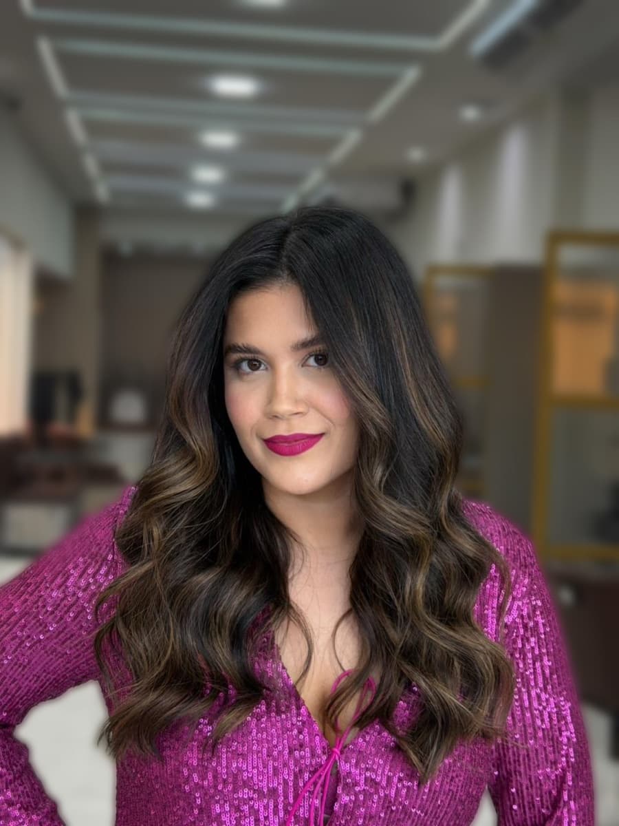 Júlia Alice Ramos no estúdio em Aracaju
